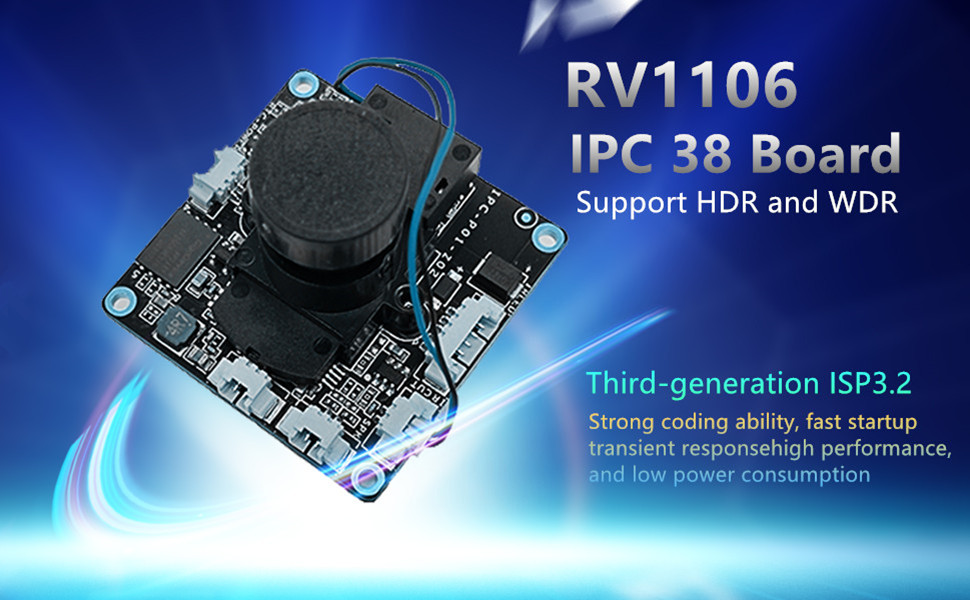 TC-RV1106 IPC 38 கேமரா போர்டின் சுருக்கமான அறிமுகம்