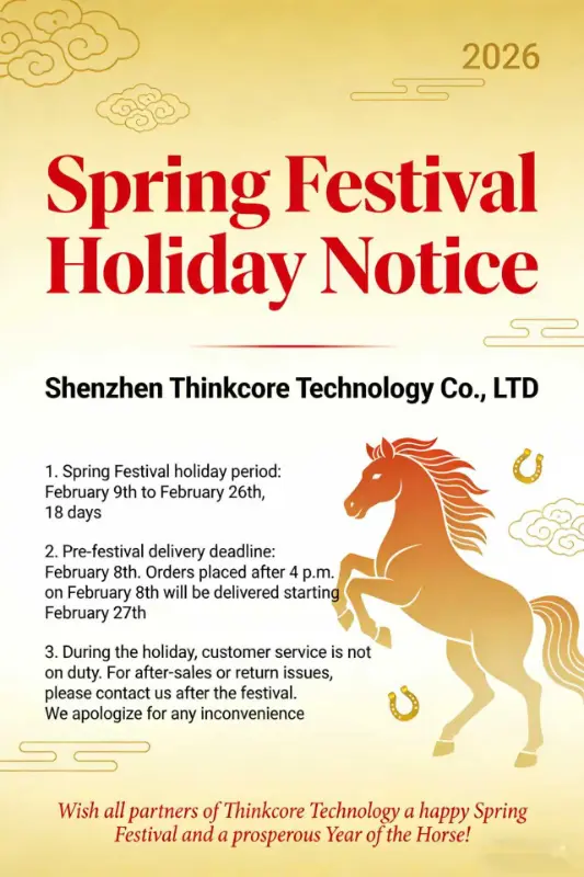 வசந்த விழா விடுமுறை அறிவிப்பு